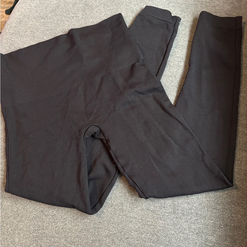 black spank leggings